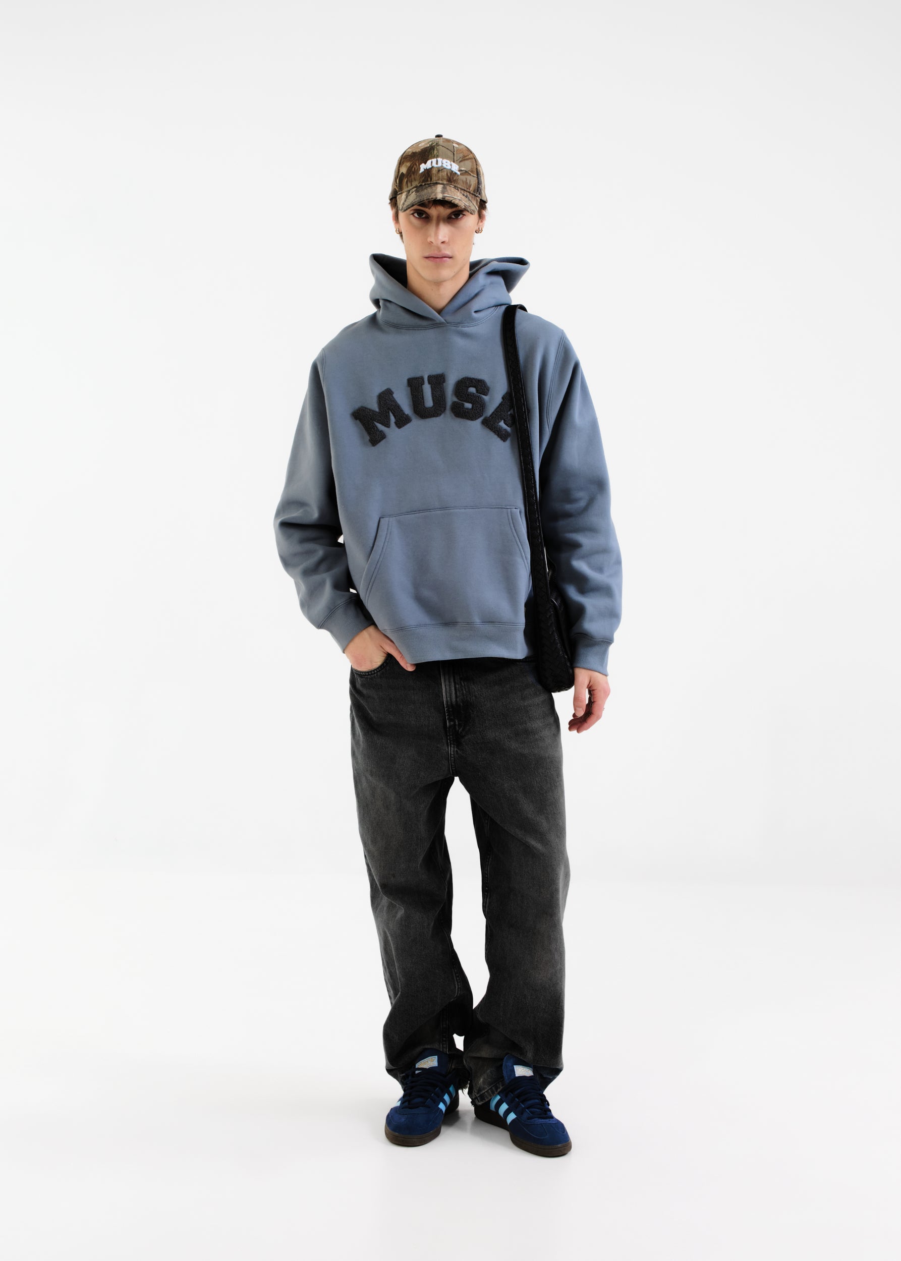 Heavyweight Chenille Hoodie - Indigo