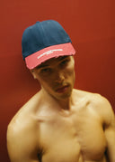 Two-toned Distressed Vintage Hat - Home