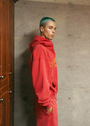 Athletics V-Neck Hoodie - Medallion