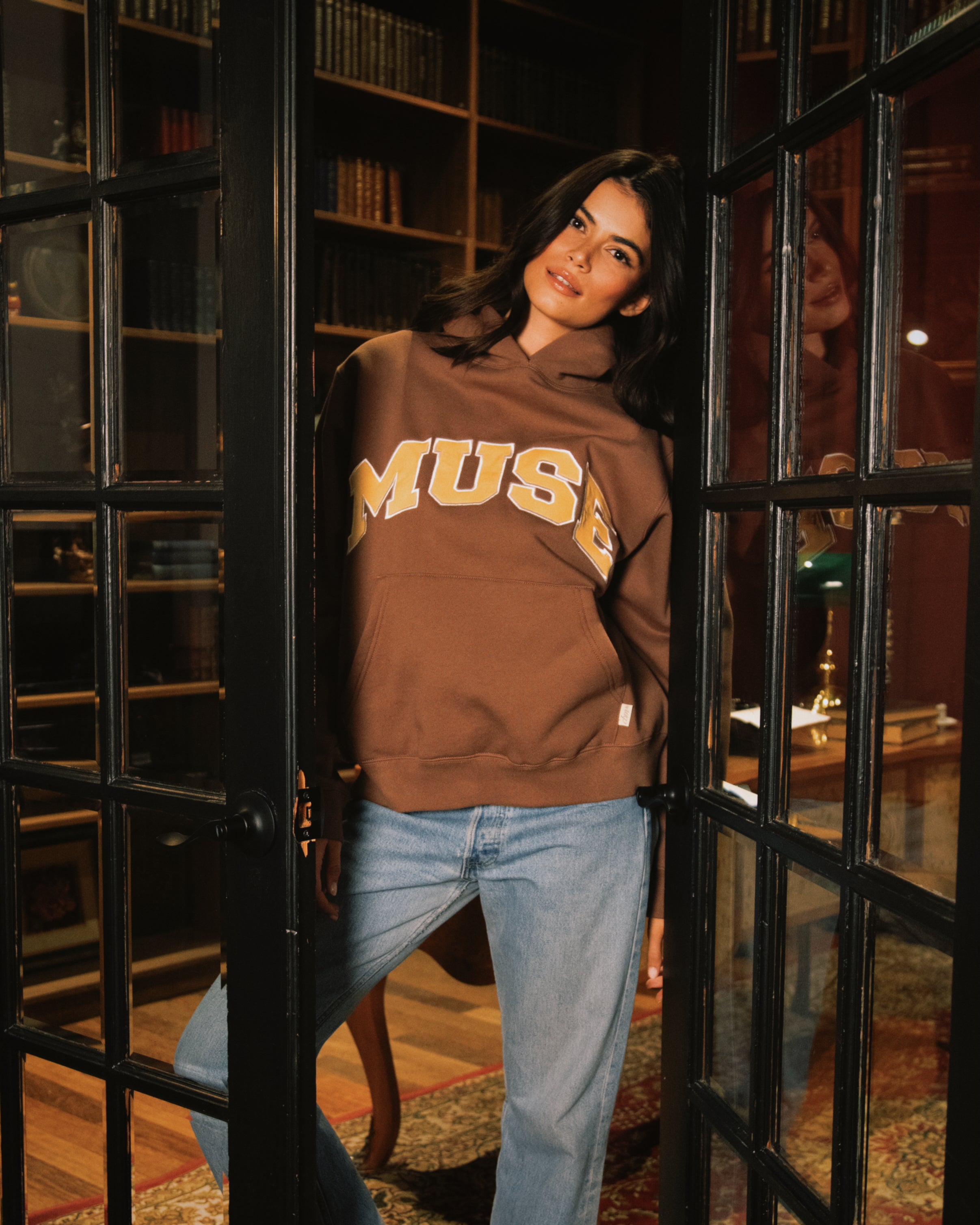 Heavyweight Scholar Hoodie - Mocha Butter
