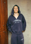 Athletics V-Neck Hoodie - Navy Club
