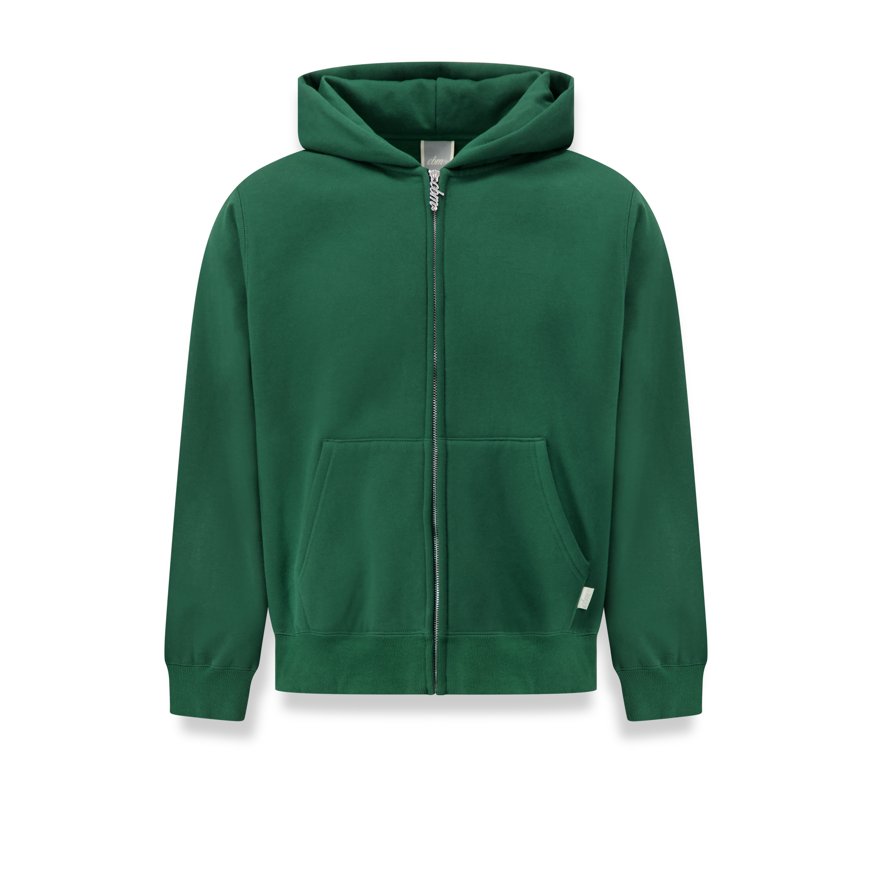 Heavyweight Zip Up - Kelly Green