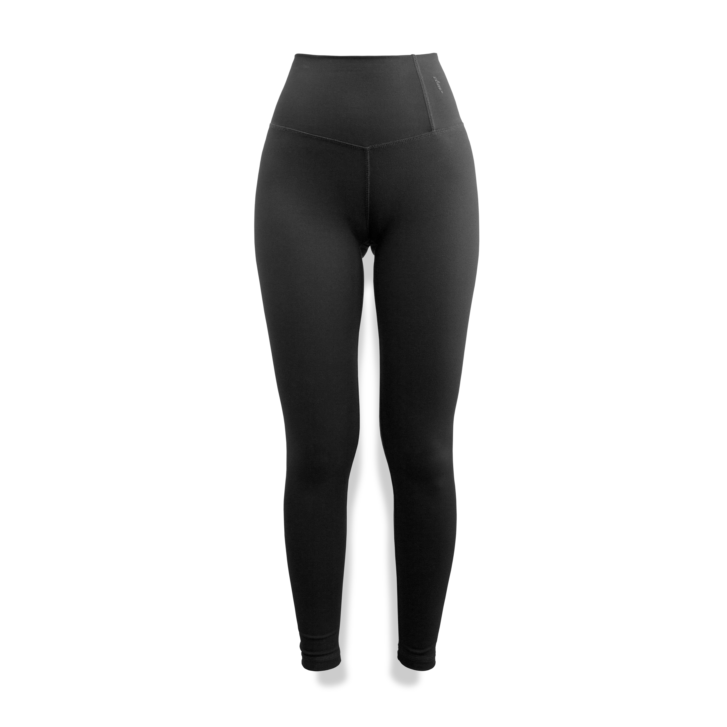 Running Bare Muse 3/4 Tight. Black Cross Front Workout Leggings.