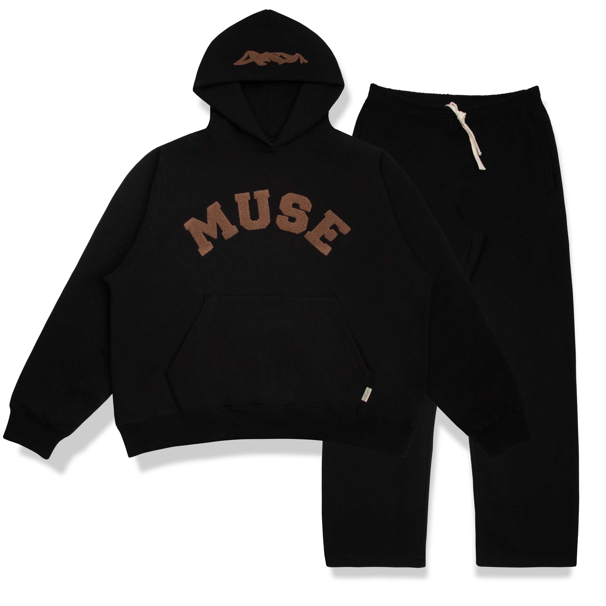 Heavyweight Chenille Hoodie Bundle - Americano