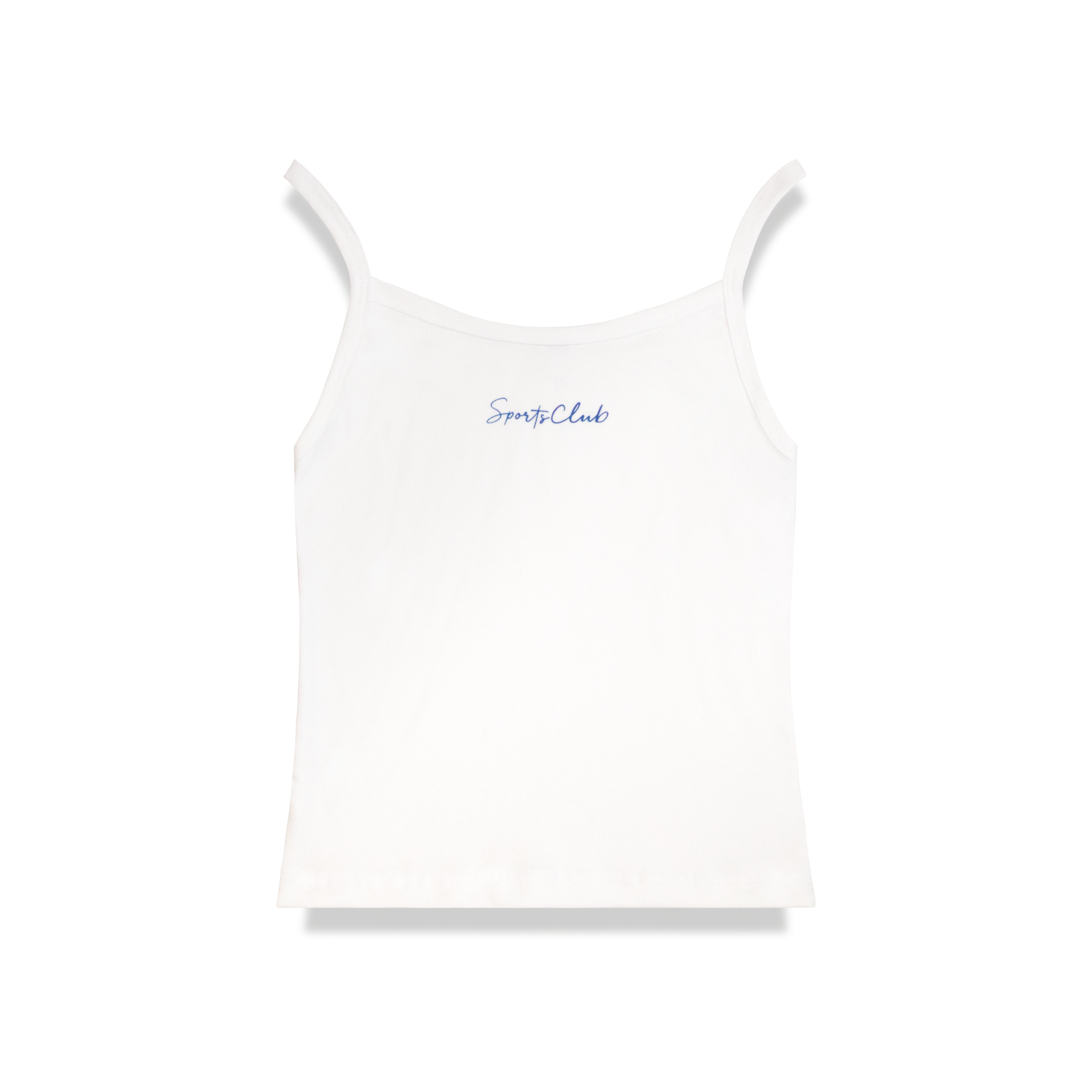 Sports Club Cotton Cami - White