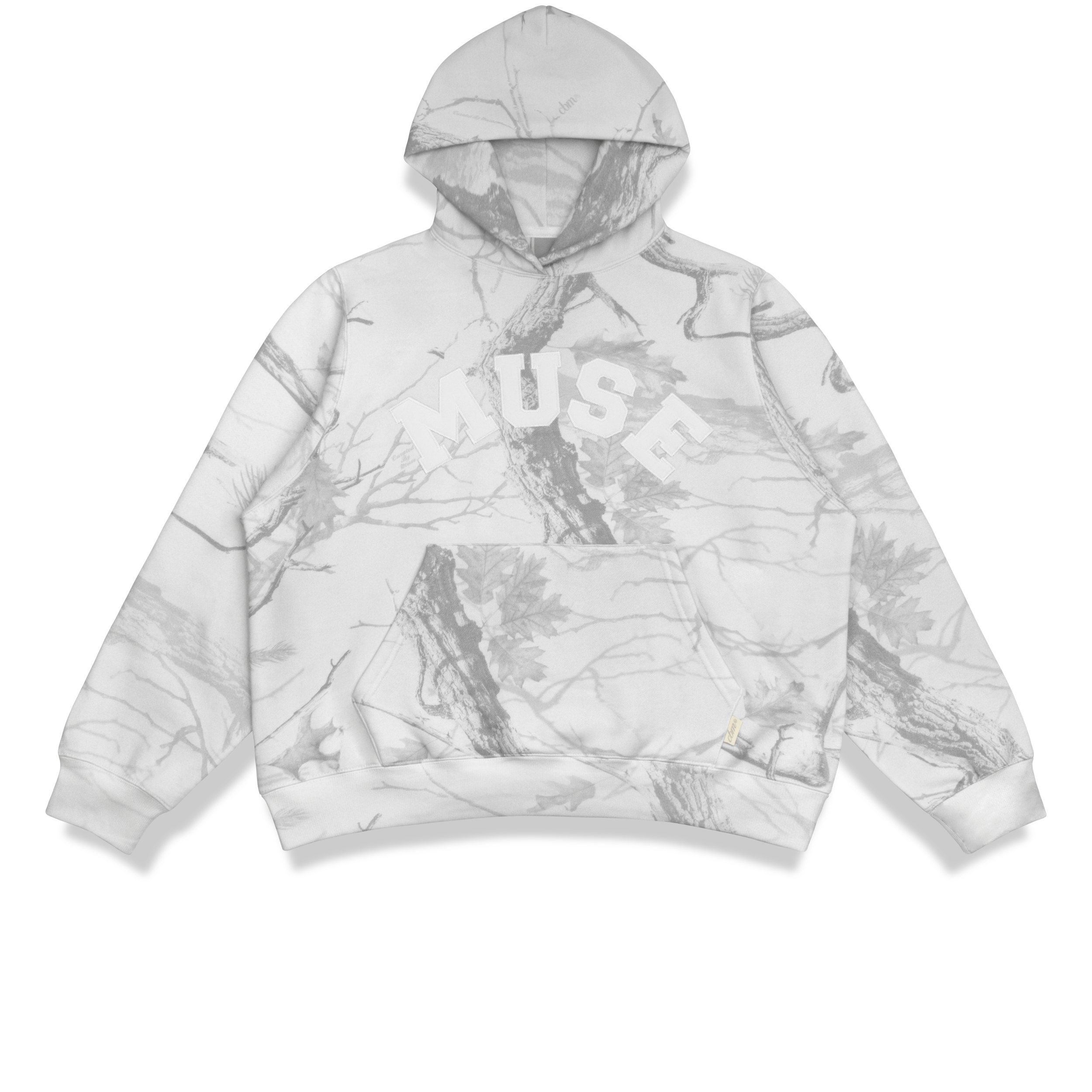 Heavyweight Camo Hoodie - White Edition