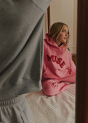 Heavyweight Chenille Hoodie - Blush