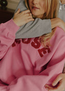 Heavyweight Chenille Sweatshirt - Blush