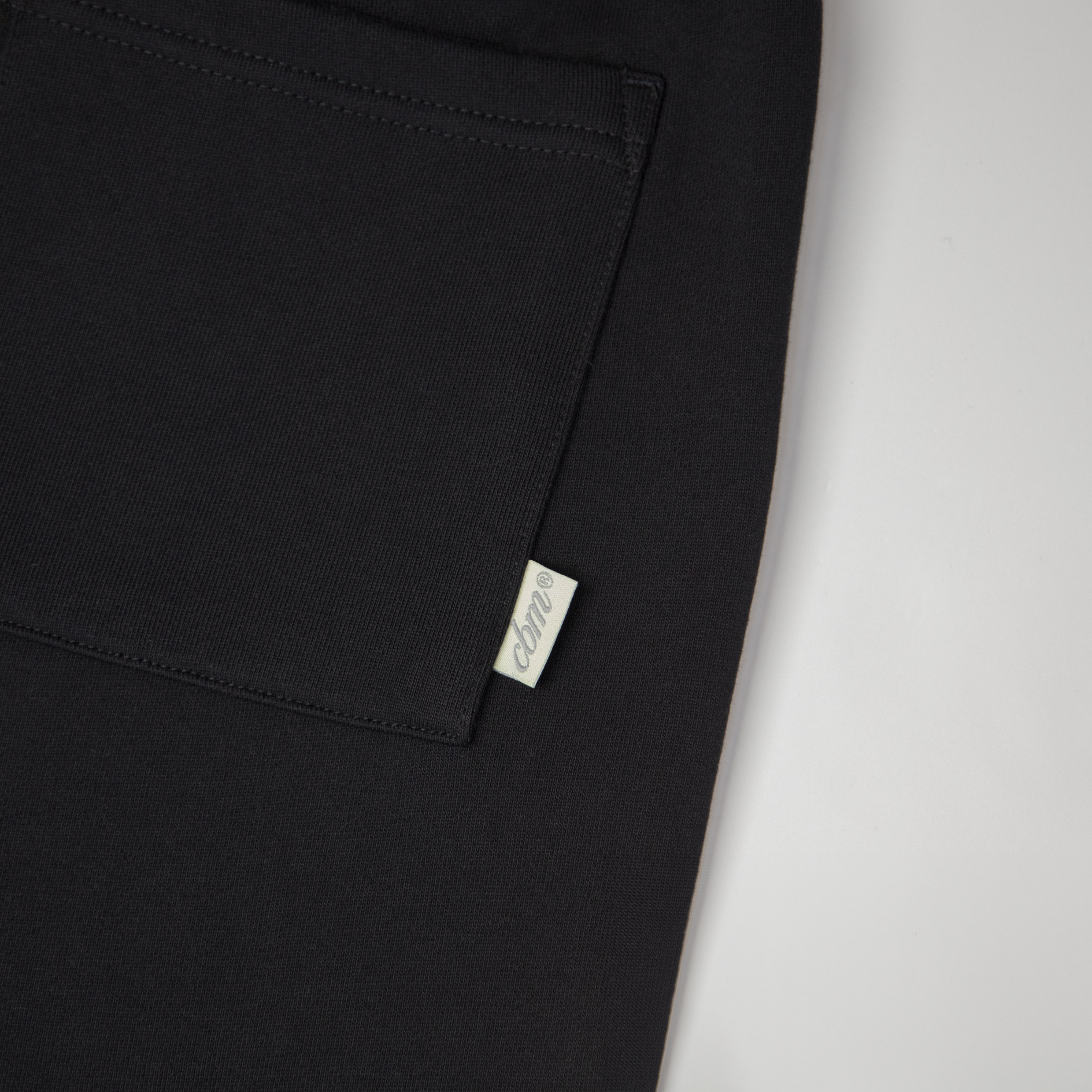 French Terry Pants - Black