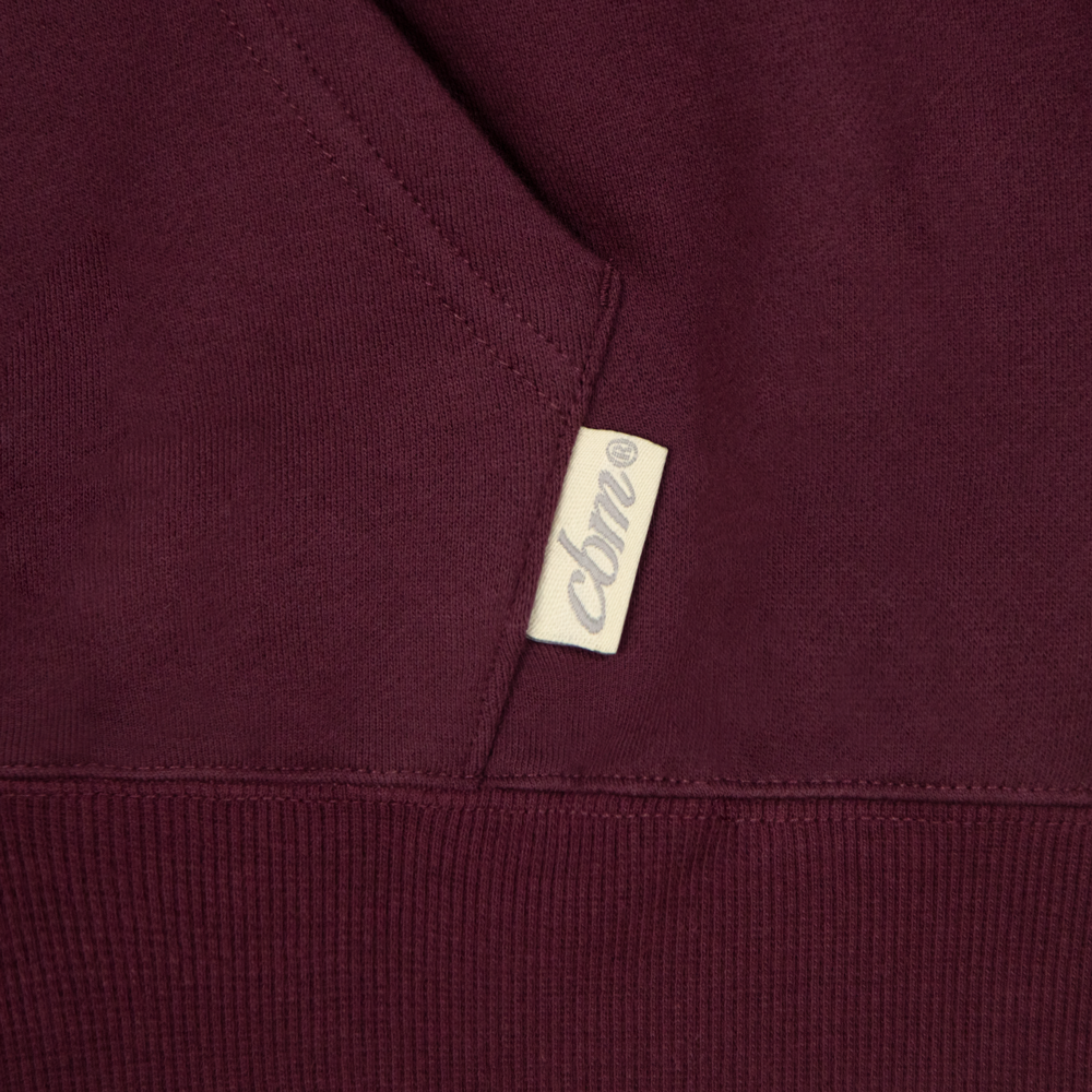 Heavyweight Chenille Hoodie - Plum