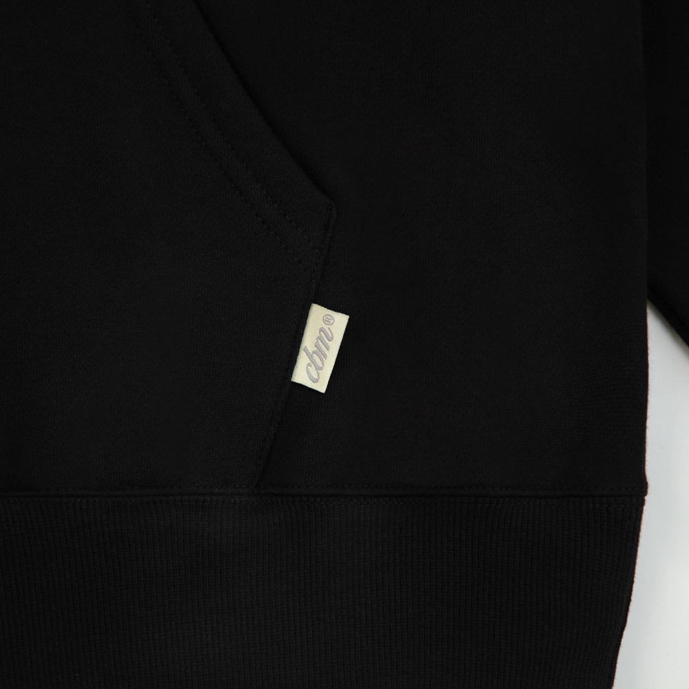 Heavyweight Chenille Hoodie - Black Taffy