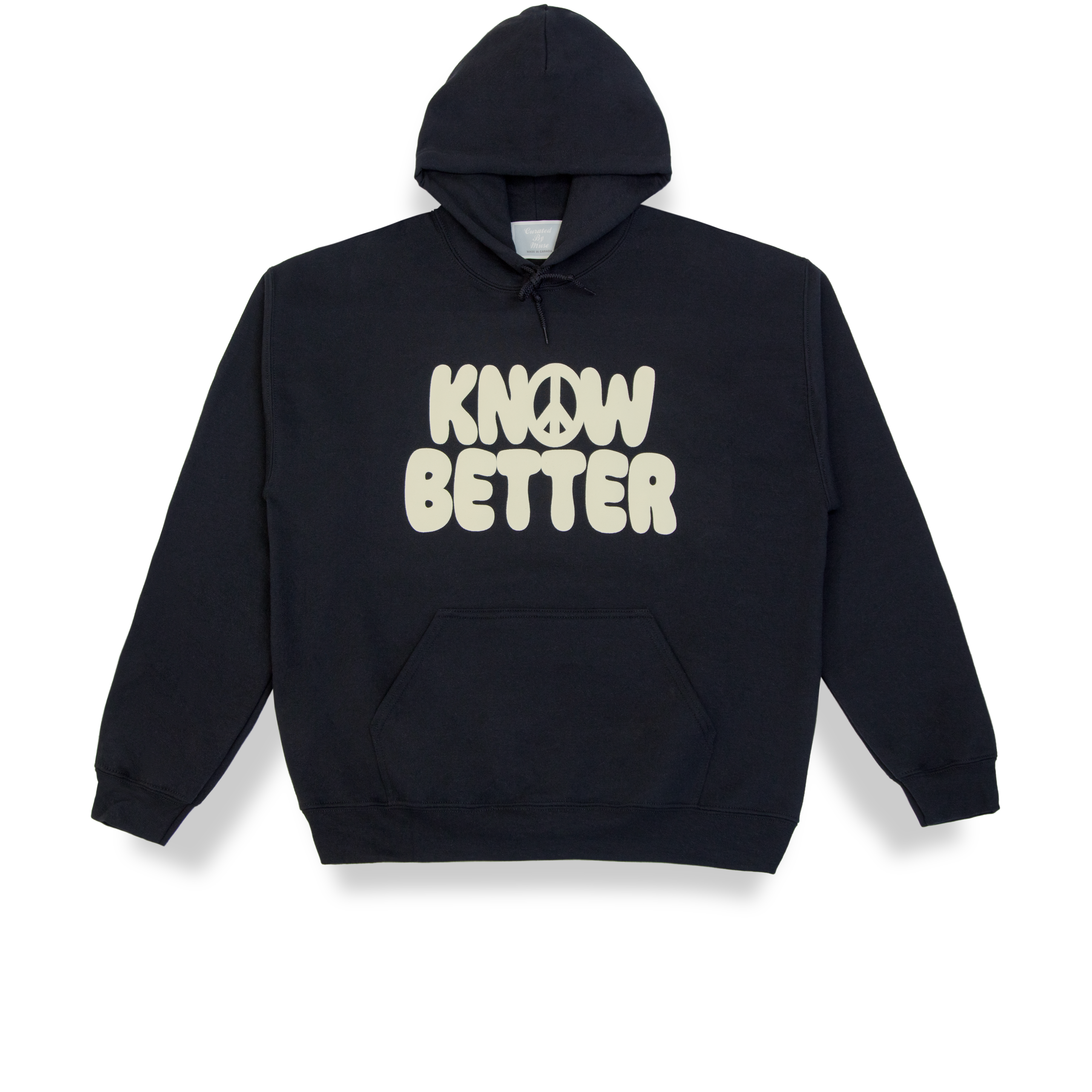 Black Hoodie - Know Better, Do Better