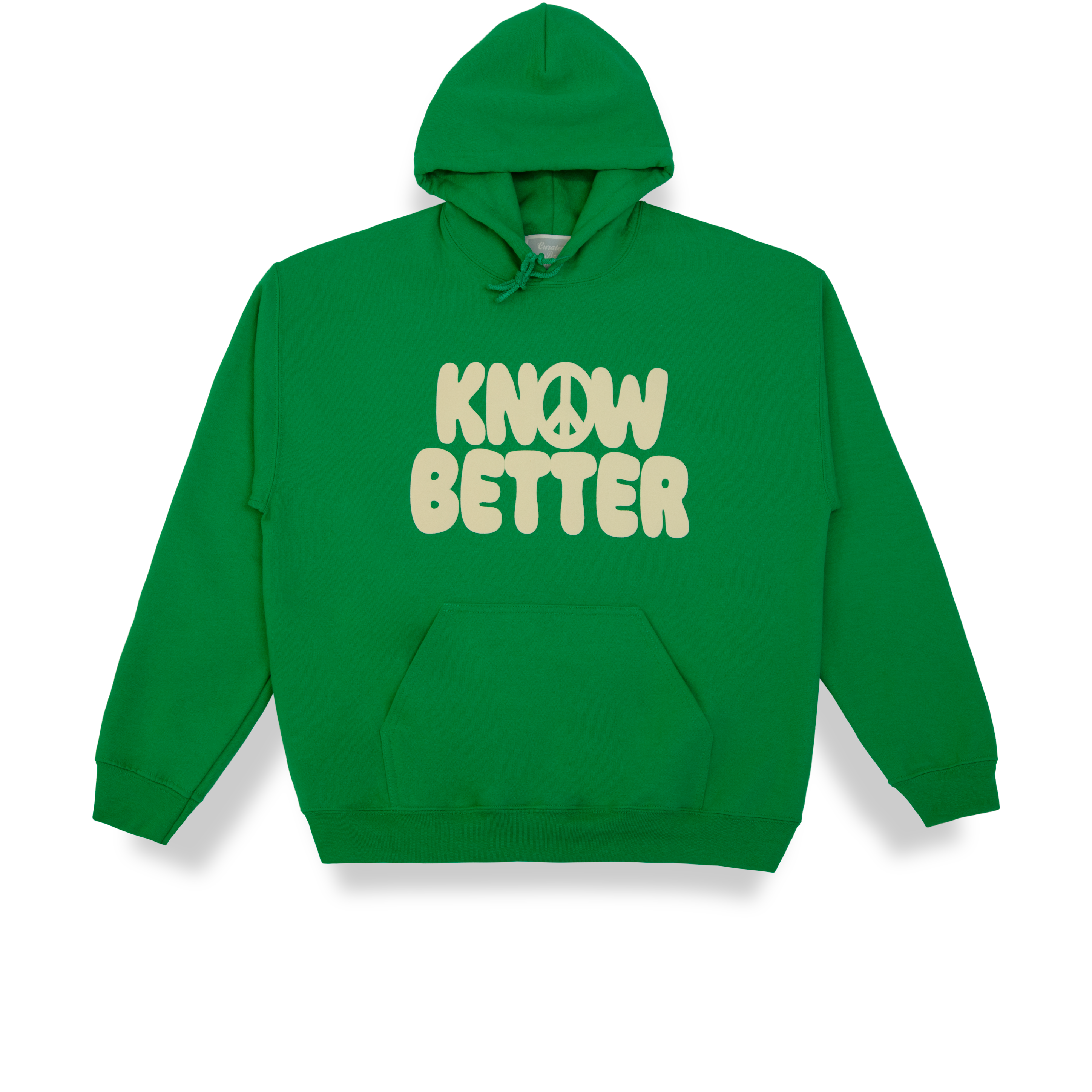 Green Hoodie - Know Better, Do Better