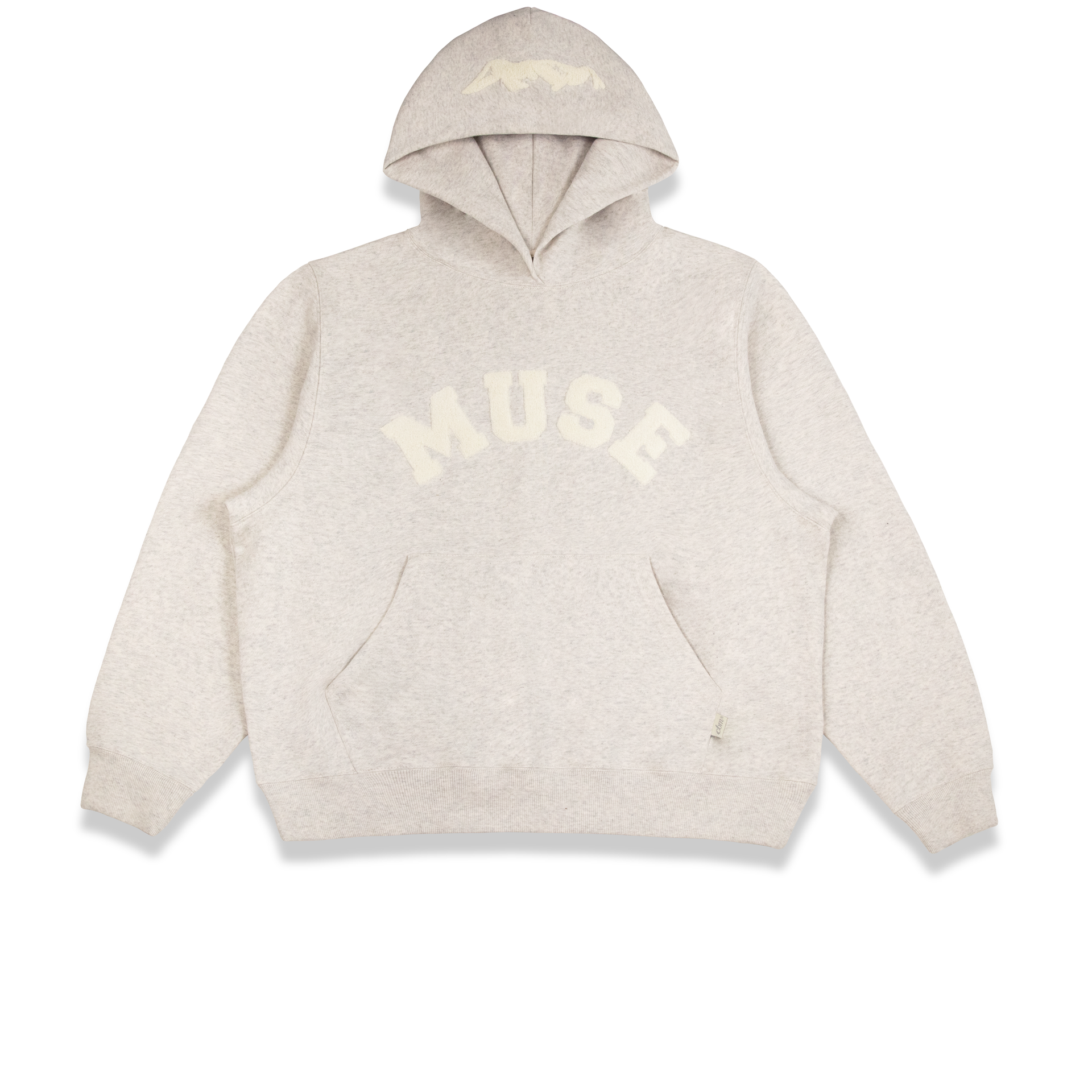 トップス ROSE MUSE college hoodie oatmeal ROSE MUSE college hoodie