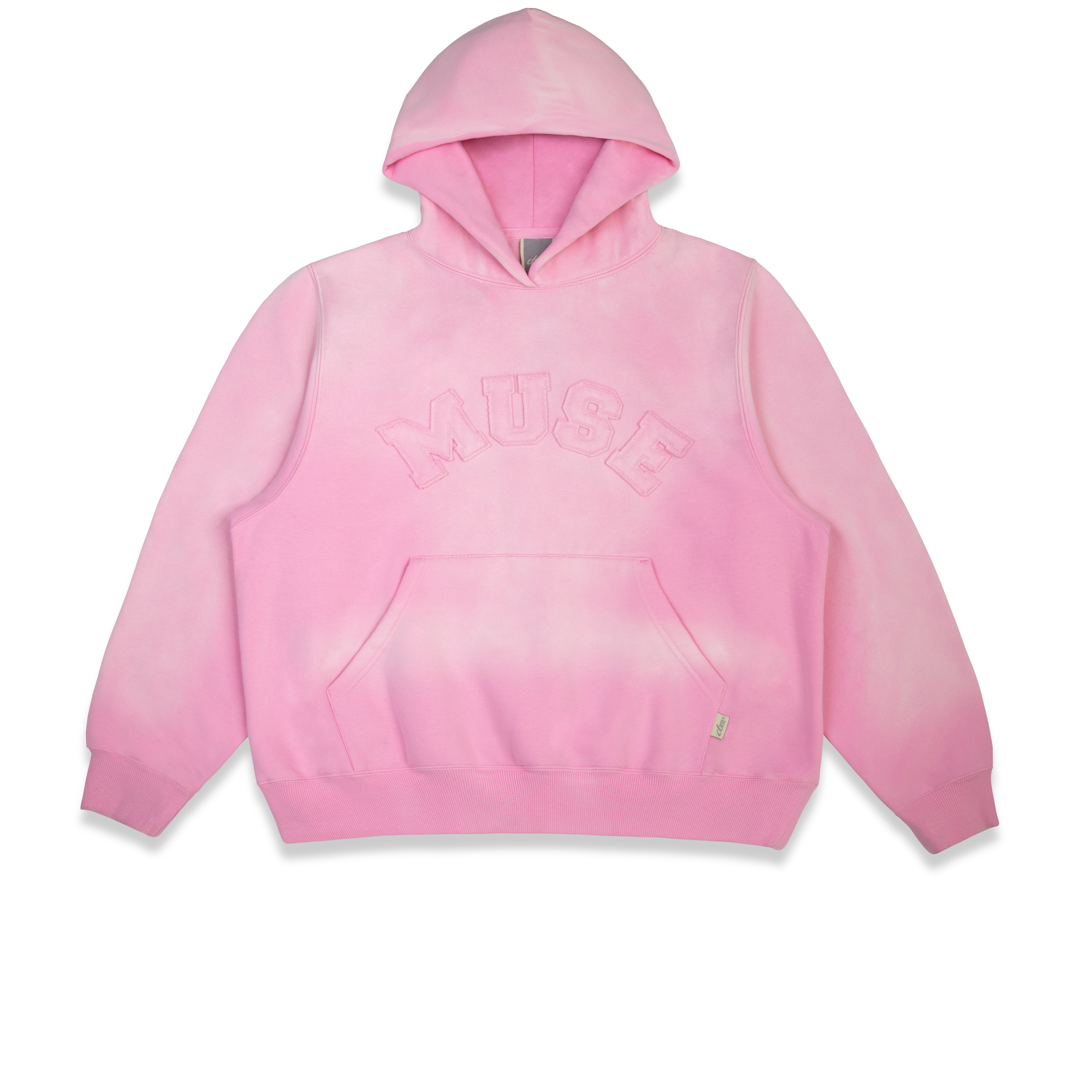 Sweat à capuche en chenille épaisse - Bubblegum