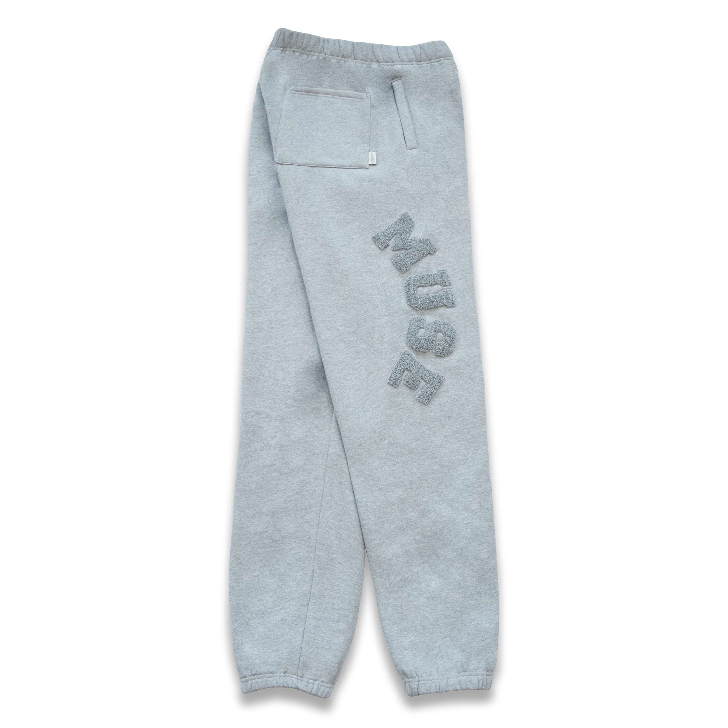 Heavyweight Chenille Jogging - Heather Grey